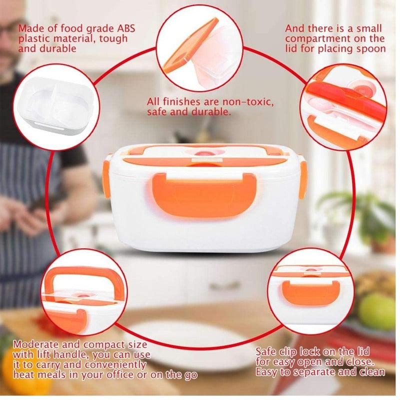 Lonchera Electrica Portatil Calentador Portatil Lunch Box