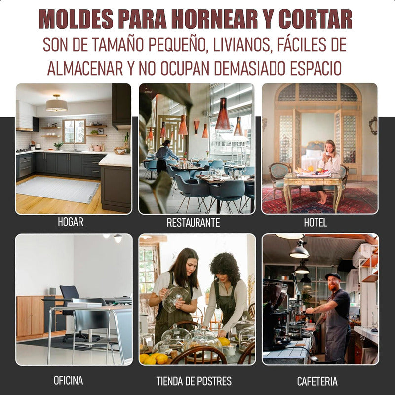 Cortador De Galleta Molde Cortador Masa De Galletas Cuadrado