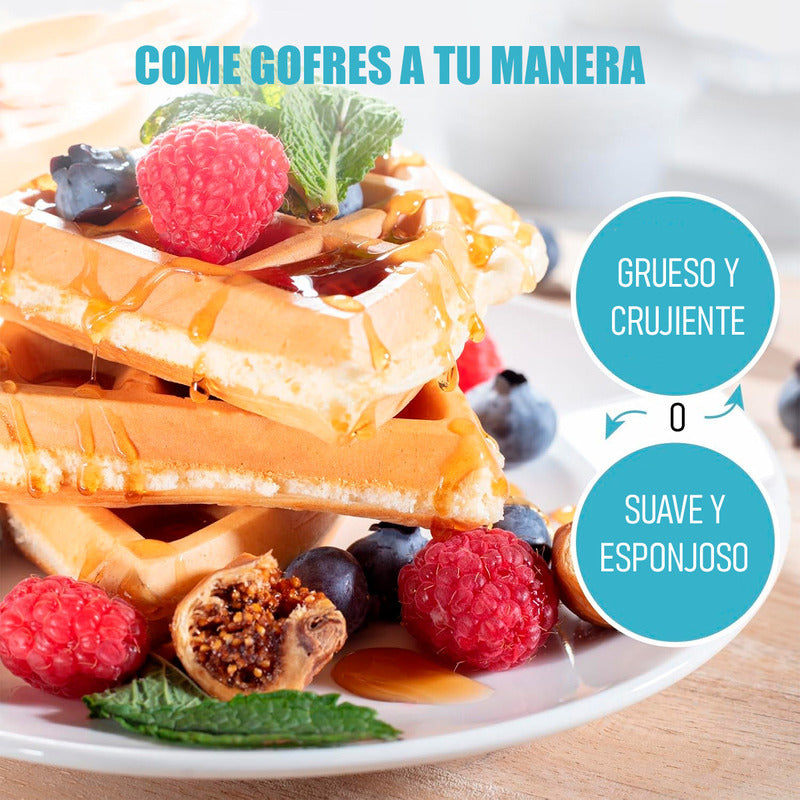 Waflera Sandwichera Wafleras Reposteria Waffleras 4 Gofres