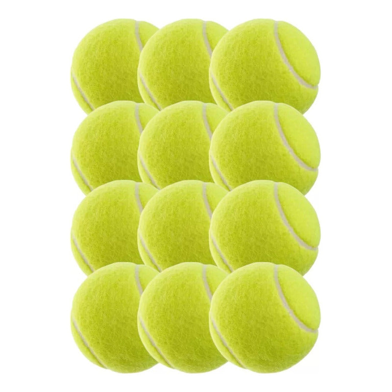Pack X12 Pelotas De Tenis Pelotas Para Principiantes Tenis