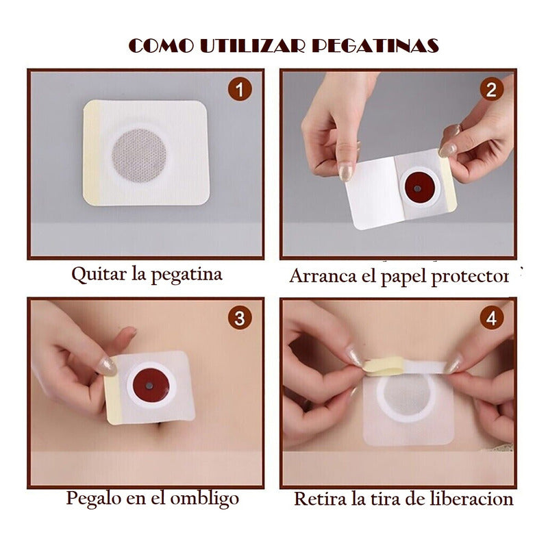 Pack 30 Parches Reductor Adelgazantes Slim Patch Reductores