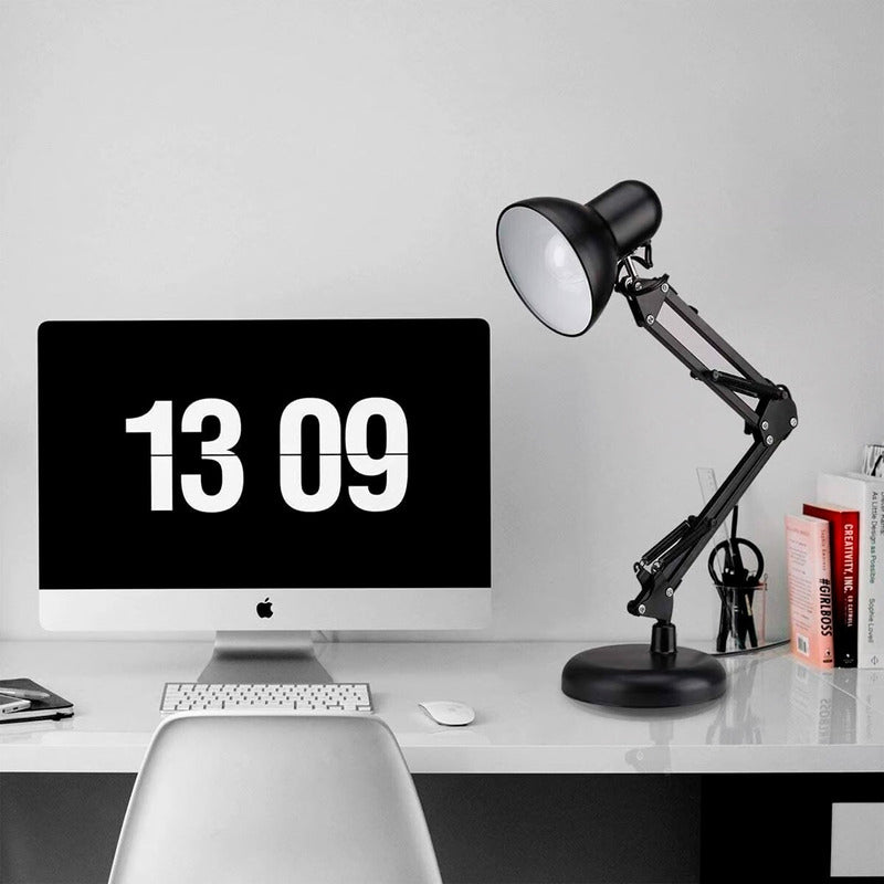 Lampara De Escritorio Lampara Velador Lamparas De Mesa E27 Arcashopping Lampara Velador Dormitorio Lampara Para Libros Lampara Led Escritorio