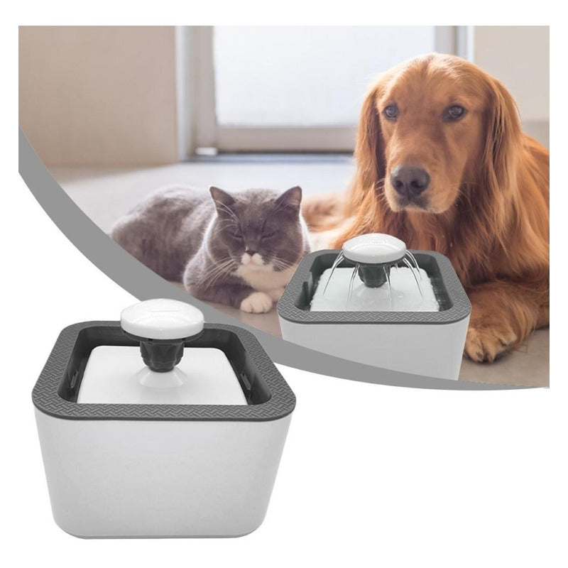 Dispensador Agua Mascota Bebedero De Gatos Perros Electrico