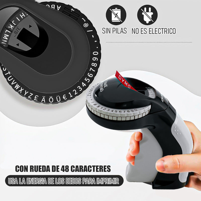 Rotuladora Manual Etiquetadora En Relieve Estampadora Manual