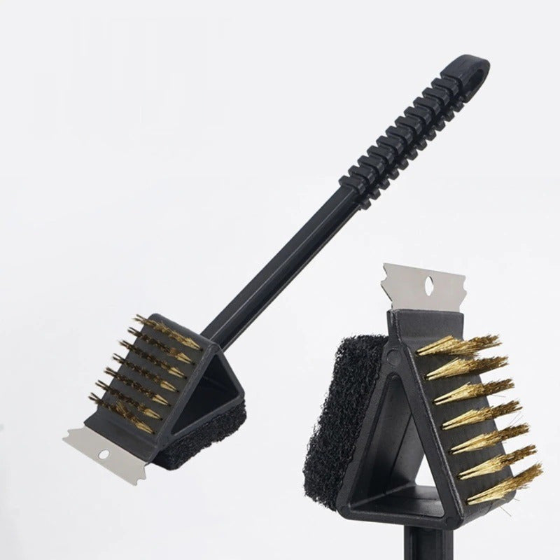 Cepillo Raspador 3 En 1 Para Limpieza De Parrillas