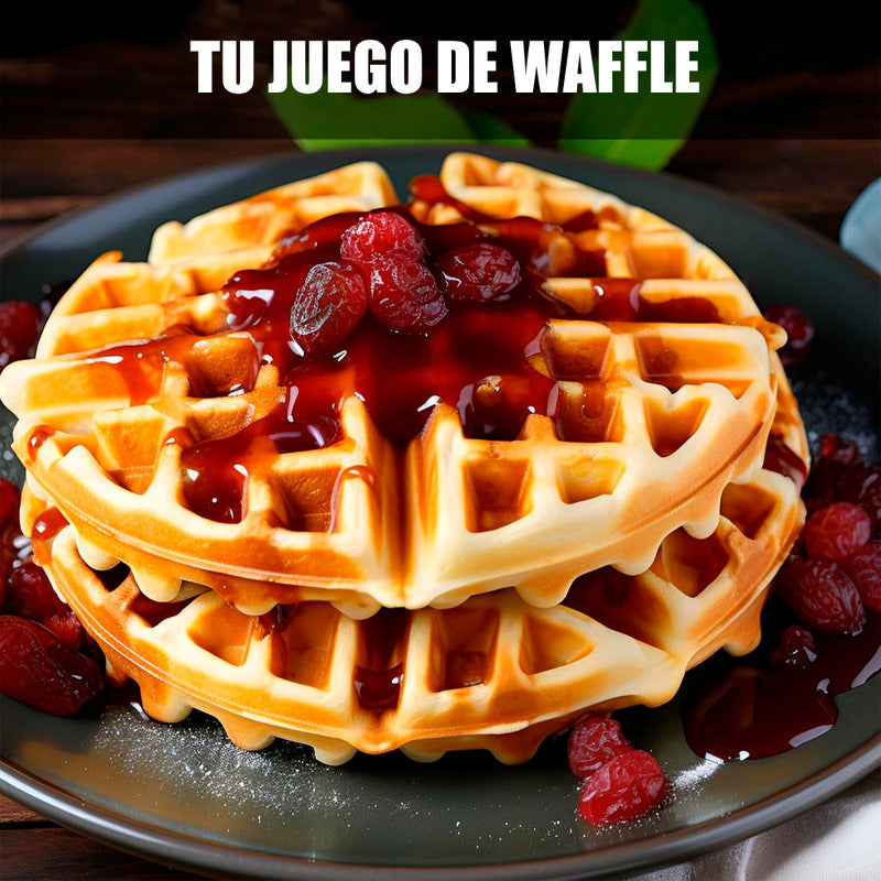 Waflera Sandwichera Wafleras Reposteria Waffleras 4 Gofres
