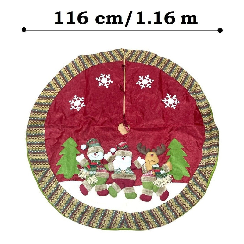 Faldon Arbol Navidad Pie De Arbol Cosas Navideñas Fundas Nav