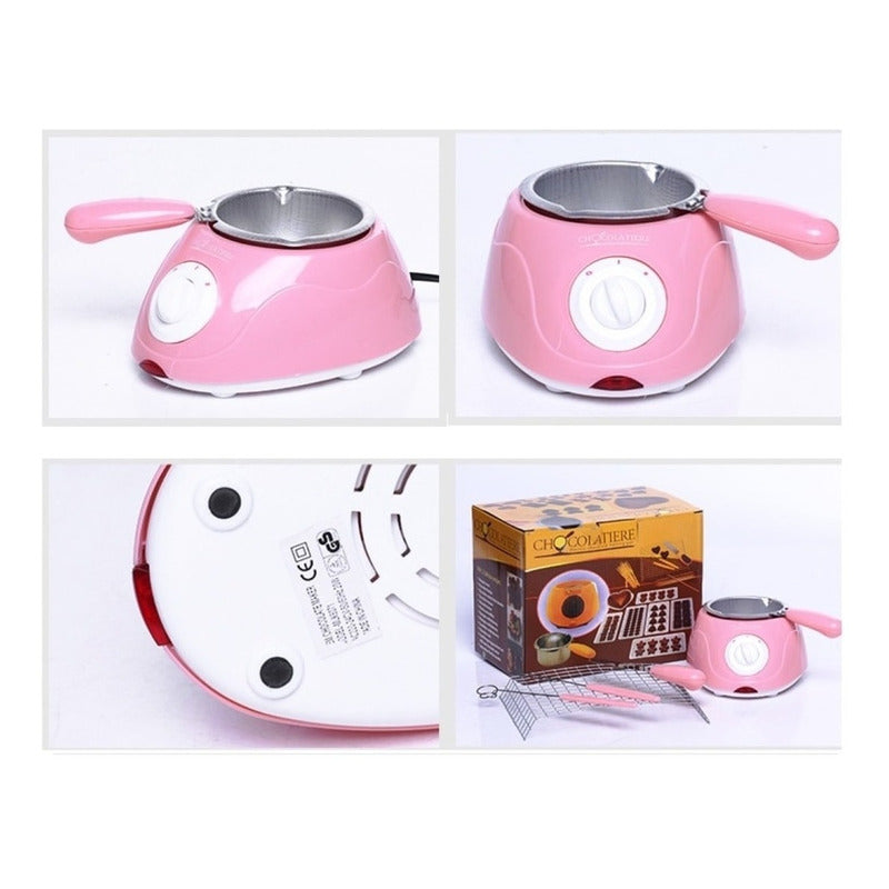 Set Reposteria Maquina Derretir Chocolate Y Cascasa Chocolat