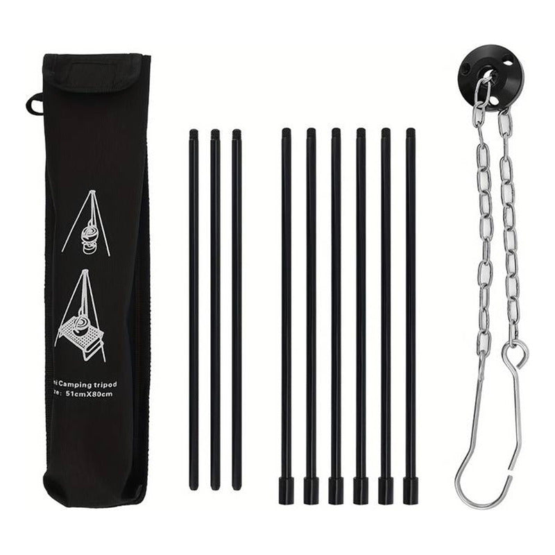 Trípode Camping Portátil Trípode Plegable Para Cocinillas