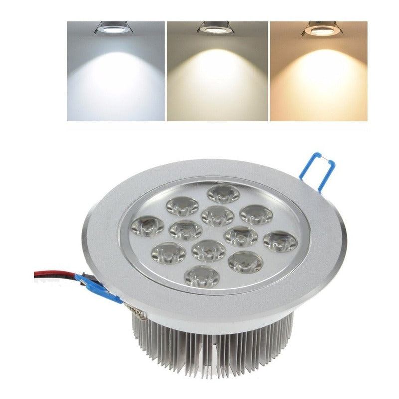 Focos Led Interior Embutido Foco Embutido Led 12w Fria