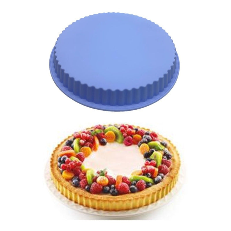 Molde Tartaleta Silicona Molde Torta Silicona Reposteria Red