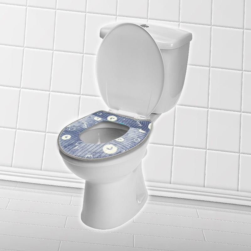 Pack X2 Funda Asiento Inodoro Cubierta Asiento Wc Funda Baño