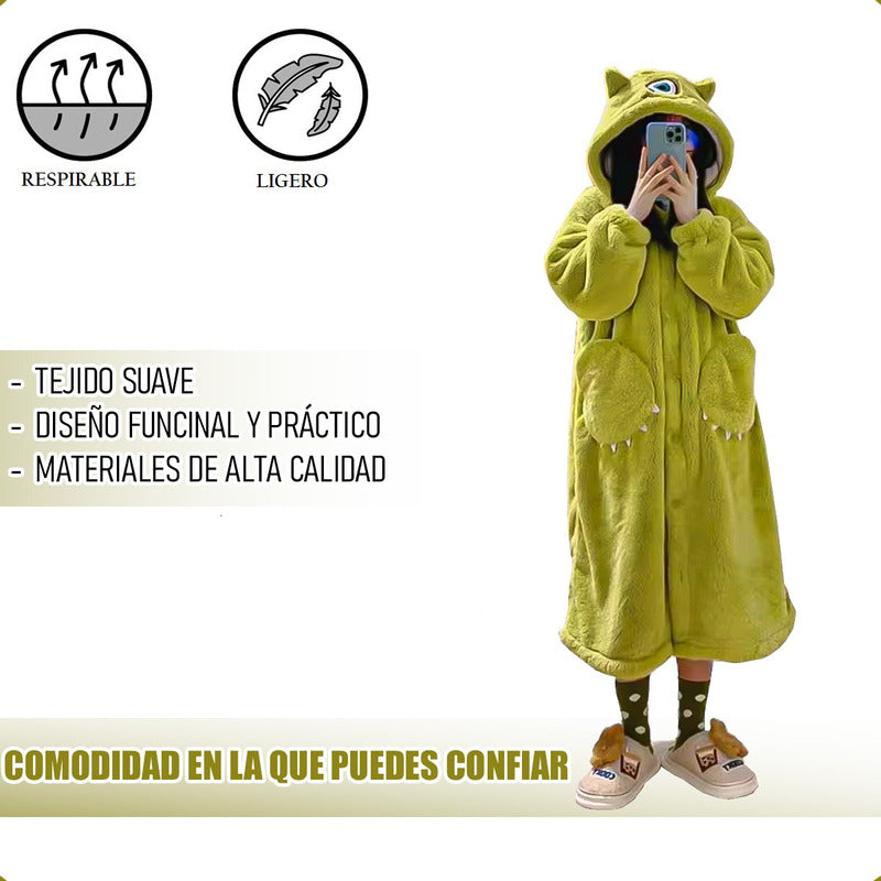 Polerones Chiporro Pijama De Invierno Poleron Invierno Disfraz De Monstruo Adulto Poleron Con Capucha Polerones Invierno Pijama Chiporro