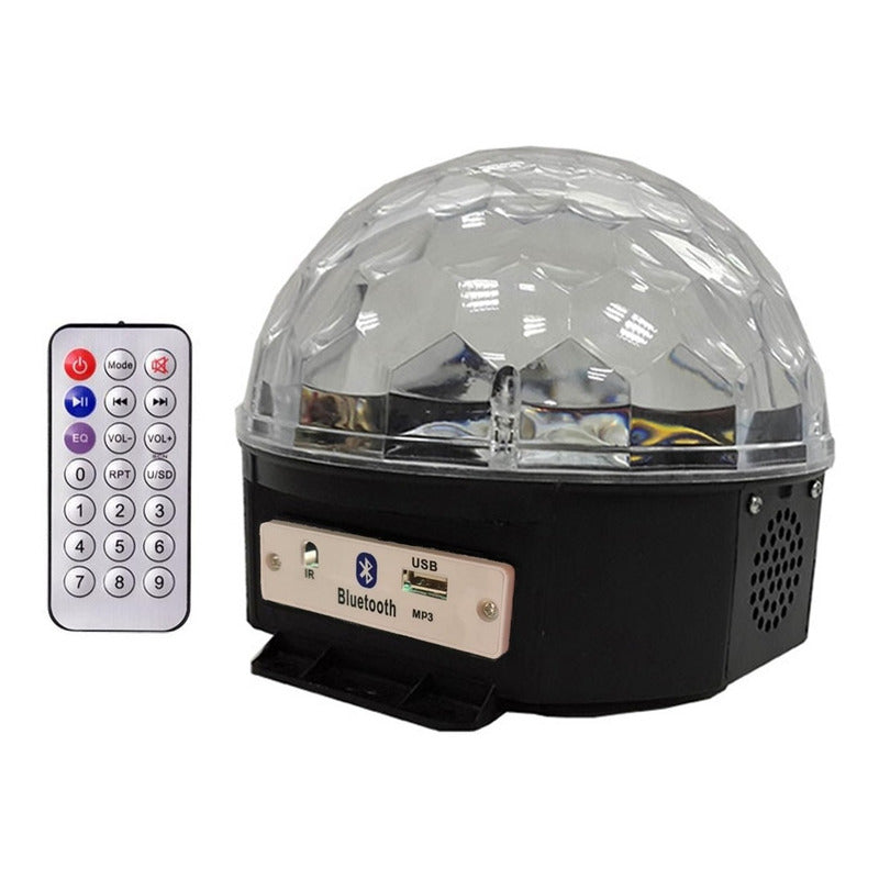 Bola Disco Luces Disco Luz Disco Led Discobola De Disco Gira