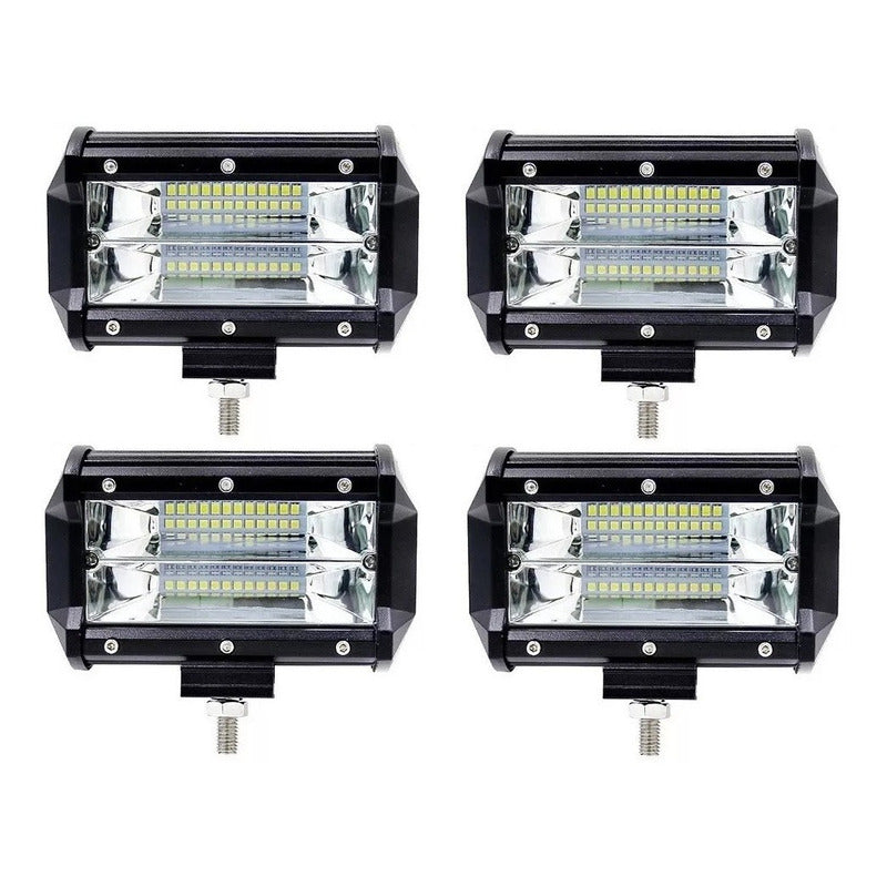 Focos Neblineros Led Neblineros Led Neblineros Barra 72w X4