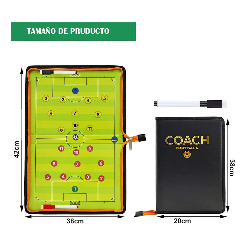 Pizarra Táctica De Futbol Tablero De Entrenamiento Magnético