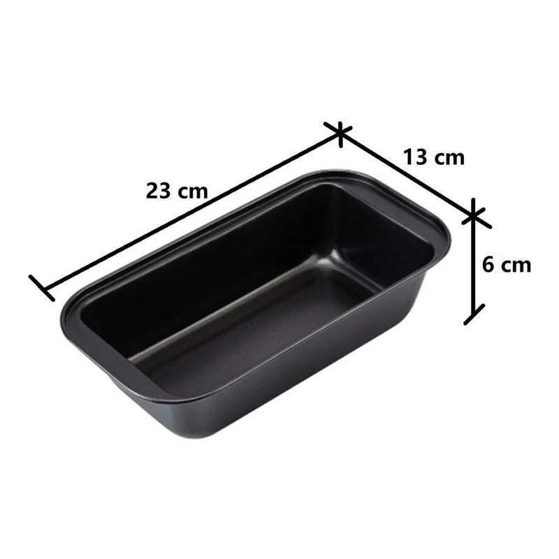 Pack X2 Molde Para Queques Repostería Moldes Para Pan Moldes