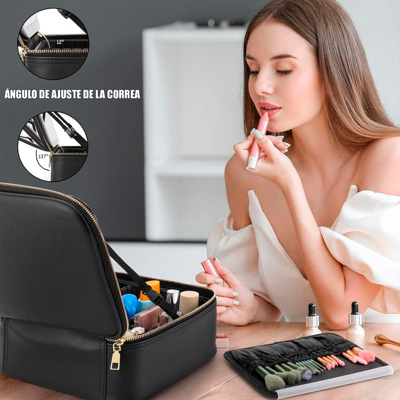 Cosmetiquero Con Espejo Organizador Led Cosmeticos Maleta Para Cosmeticos Arcashopping Organizador Cosmeticos Organizadores De Maquillaje Organizadores Maquillaje Organizador De Brochas