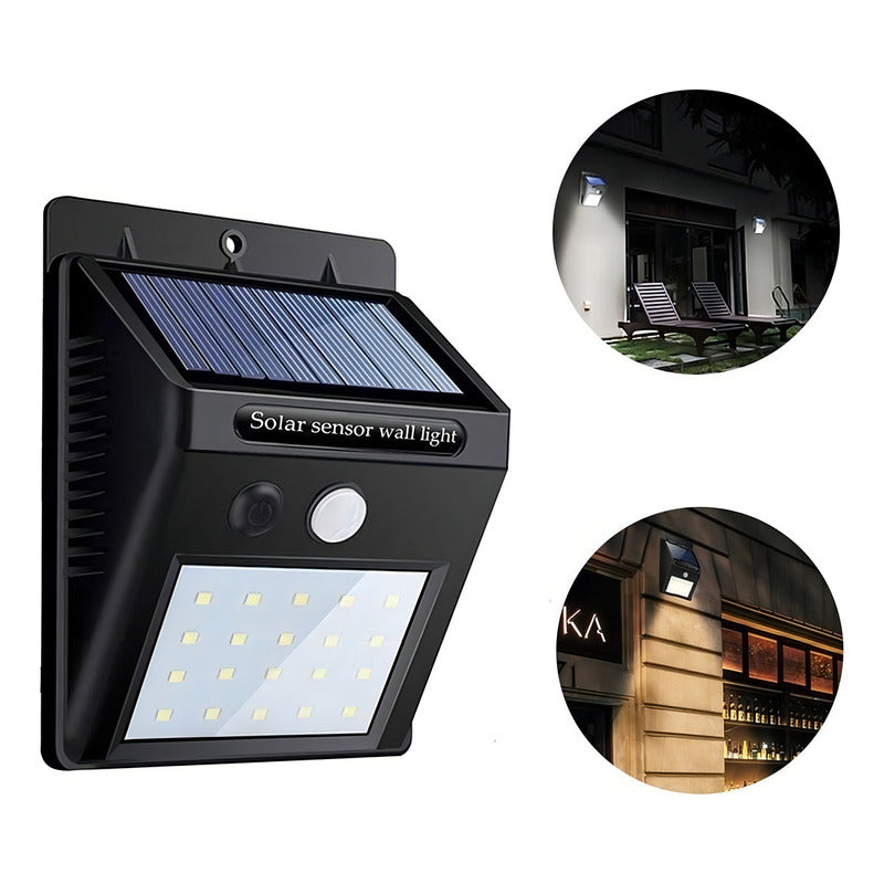 Placa De Foco Impermeable Solar Lamp Arandela