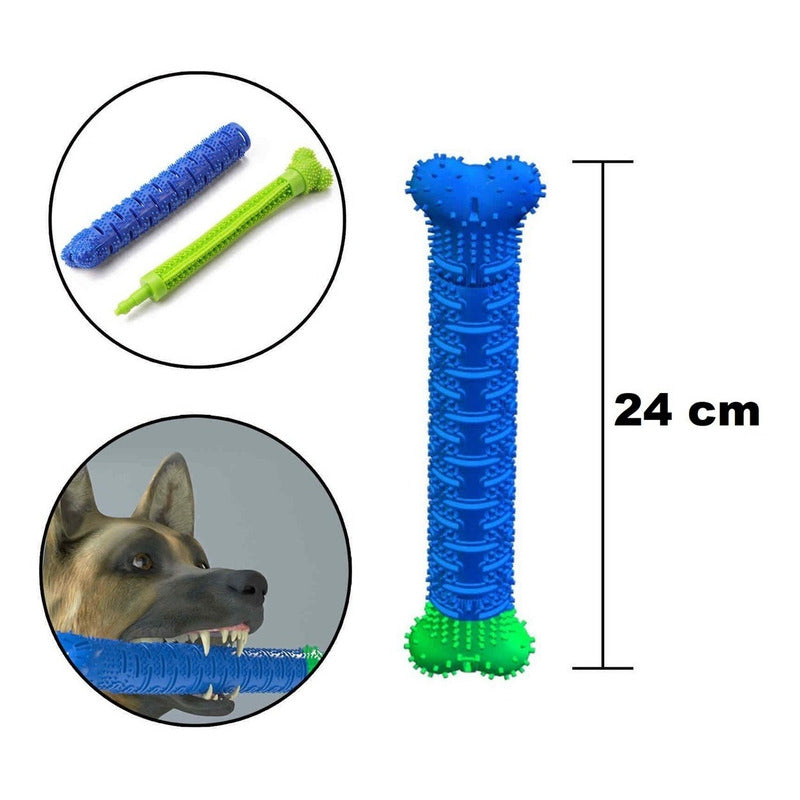 Limpia Dientes Hueso Goma Limpiador Para Perros Raza Grande