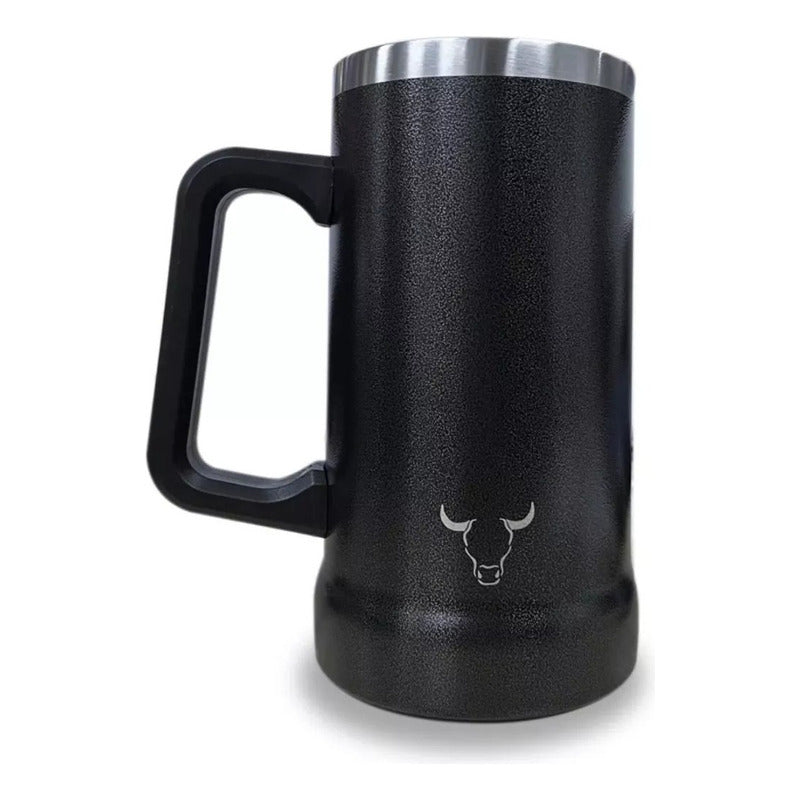 Wayu Beer Mug Stainless Steel 750ml Color Negro