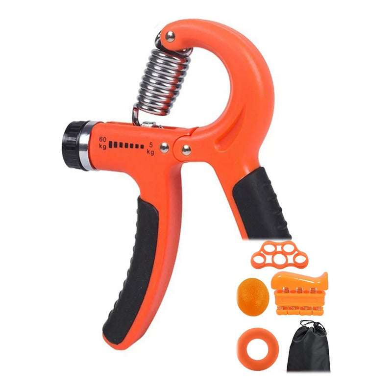 Kit Ejercitador De Manos 5 Pcs Fortalecedor Manos Ajustable