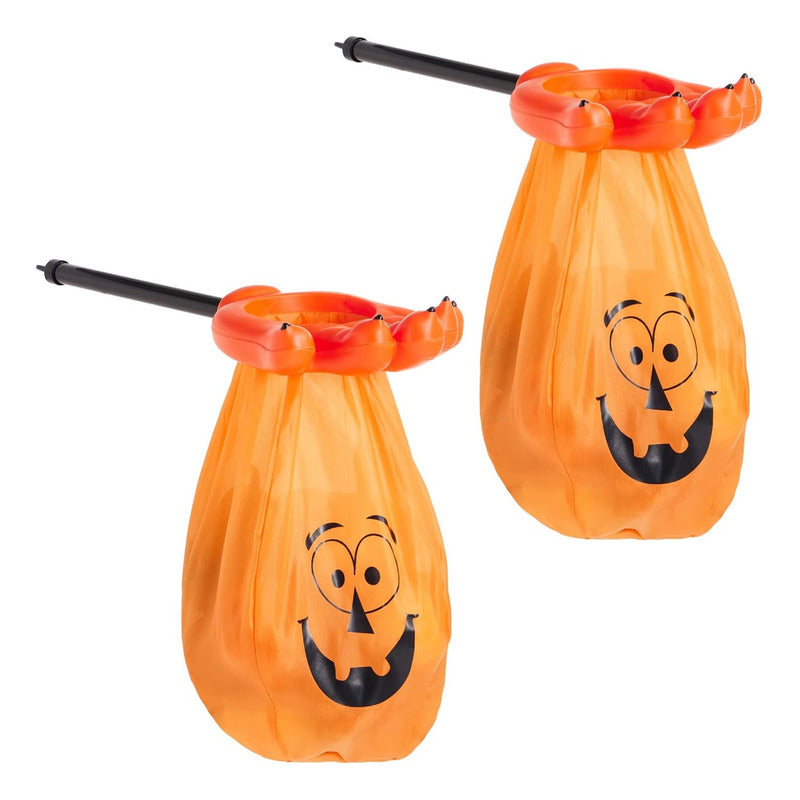 Pack X2 Bolsa Para Dulces Halloween Bolsa Dulces Fiestas