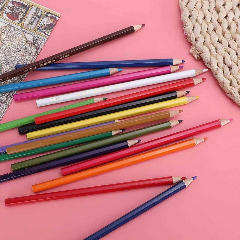 Set 24 Lapices De Colores Lapices De Dibujo Lápiz De Madera