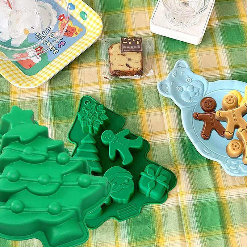 Moldes De Silicona Moldes De Pascua Molde Navidad Arbol Navi
