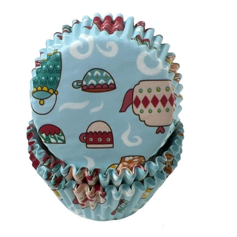Pack 100 Capsulas Cupcakes 6 Cm Moldes De Papel Para Cupcak
