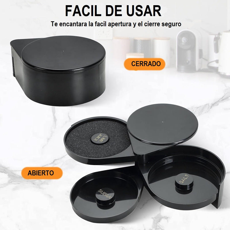 Escarchador De Vasos Orillador Copas Set Bartender 3 Bandeja