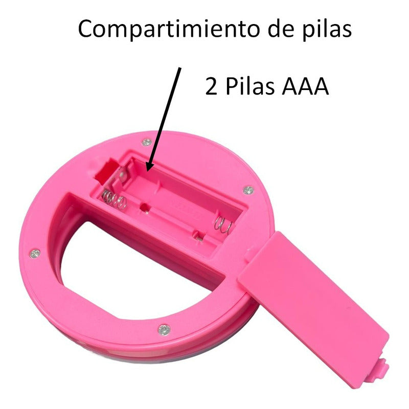 Anillo De Luz Celular Aro De Luz Para Celular Selfie Foto Pi