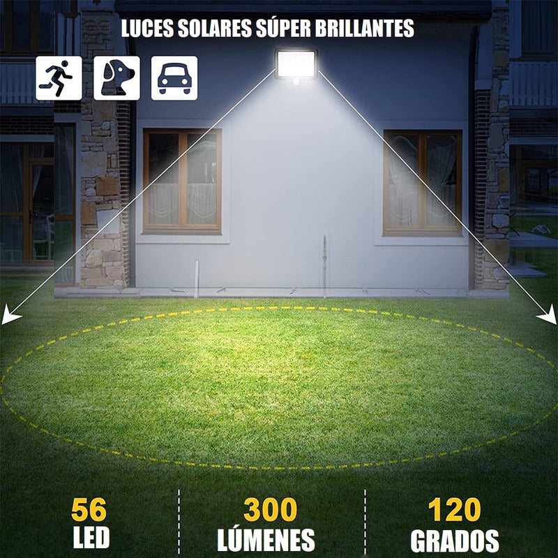 Foco Led Focos Exteriores Foco Led Solar Foco Solar 120 Led