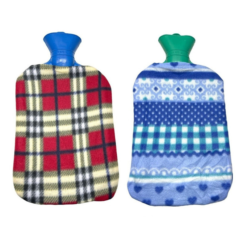 Pack 6 Bolsa De Agua Caliente Funda Guatero Manos Pies