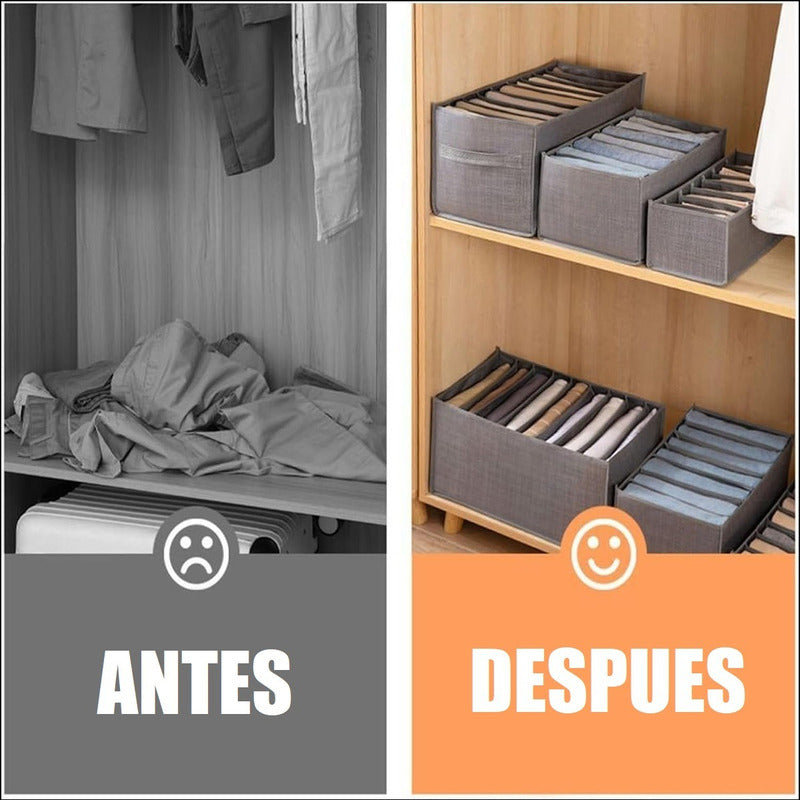 Organizador De Ropa Organizador Ropa Interior 7 Divisiones