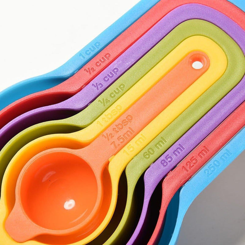 Set Cucharas Medidoras Taza Medidora Preparacion Reposteria