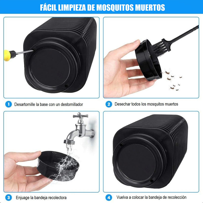 X3 Mata Insectos Electrico Mata Moscas Electrico Lampara Uv