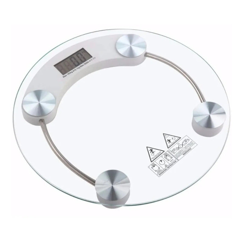 Balanza Pesa Digital Baño Vidrio Templado 180kg