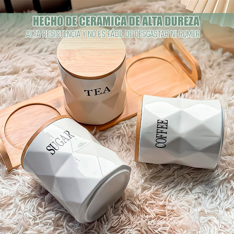 Set 3 Contenedores Hermeticos Frascos Hermeticos Ceramica Arcashopping Frascos Conserveros Ceramica Contenedor De Alimentos Frascos De Ceramica Recipientes Hermeticos De Ceramica