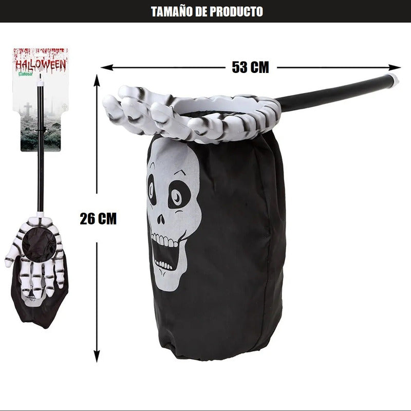 Pack X2 Bolsa Para Dulces Halloween Bolsa Dulces Fiestas