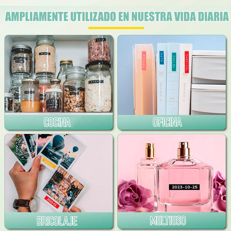 Rotuladora Manual Etiquetadora En Relieve Estampadora Manual