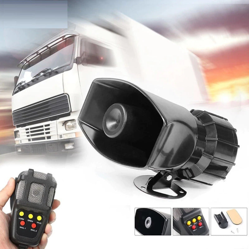 Bocina Policial Para Camioneta Altavoz Bocinas 12volt Auto