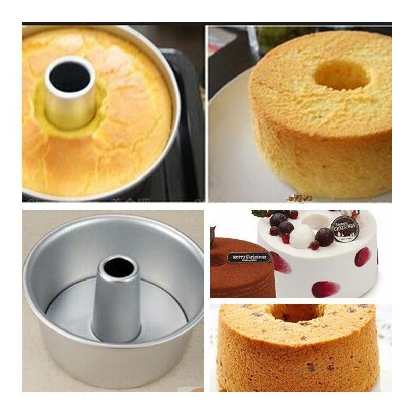 Molde Reposteria Hueco Redondo Antiadherente Torta