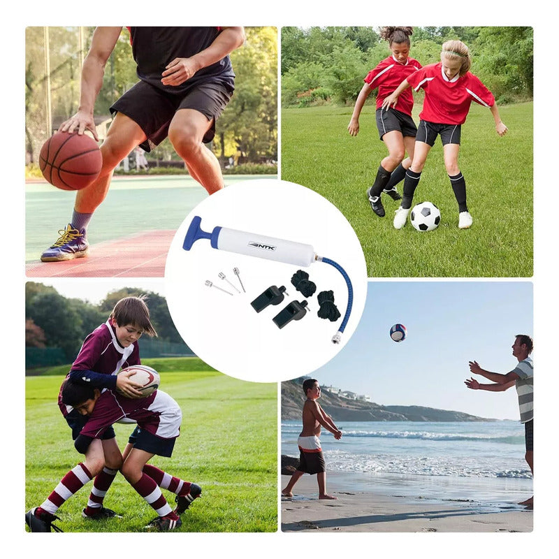 Mini Bombin Inflador De Balon Manual Inflador Portatil Balon Kit De Accesorios De Inflar Balon Arcashopping Inflador Manual Kit Deportivo Para Inflar Balon Mini Bombin