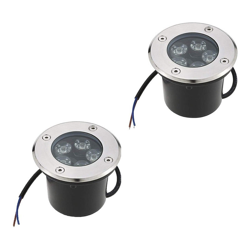Pack X2 Foco Embutido Led Piso 5w Foco Embutido Foco Piso 5w