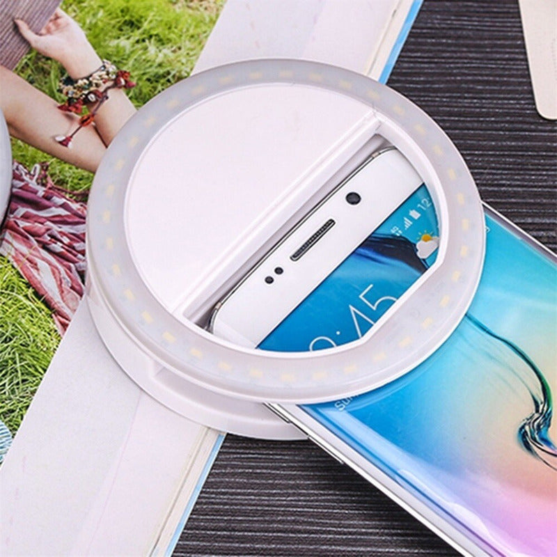 Anillo De Luz Celular Aro De Luz Para Celular Selfie Fotos