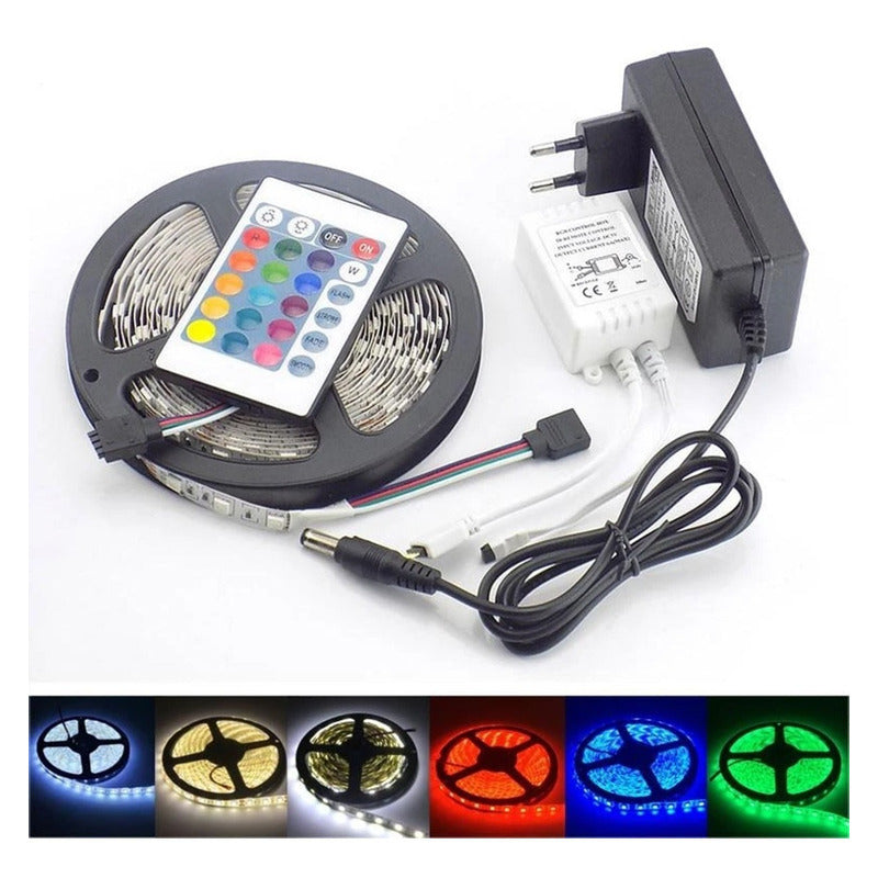 Cinta Led 5 Metros Tira Led 5 Metros Rgb Tira Led 5 Metros