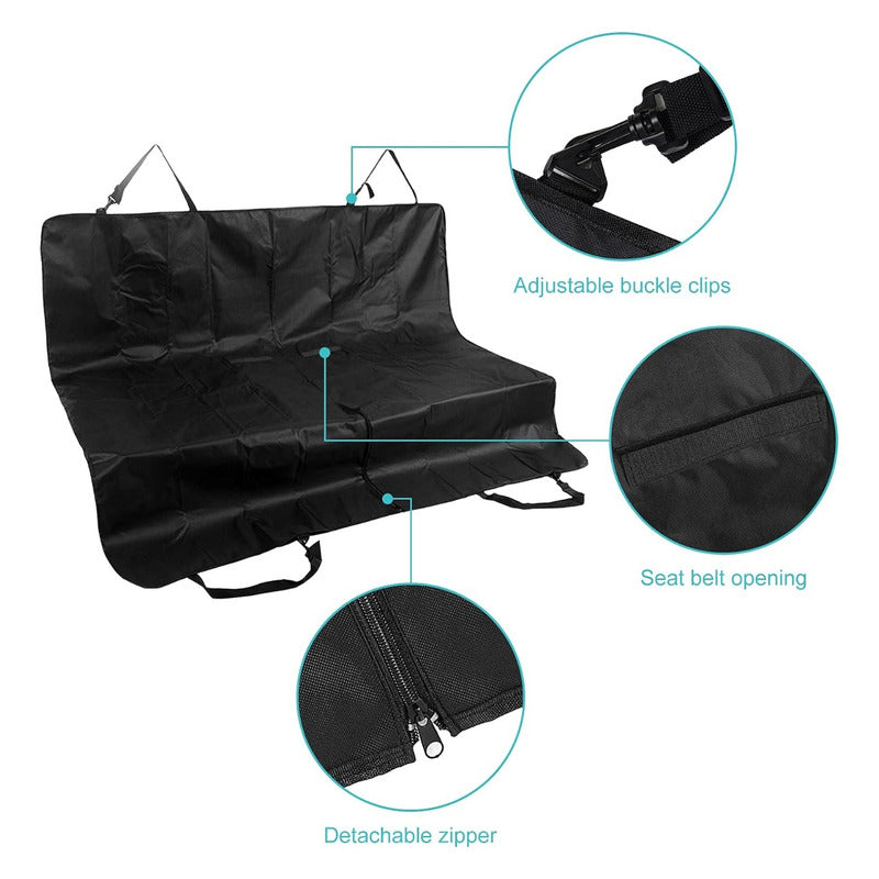 Protector Funda Cubre Asiento De Auto Perros Gato Mascotas