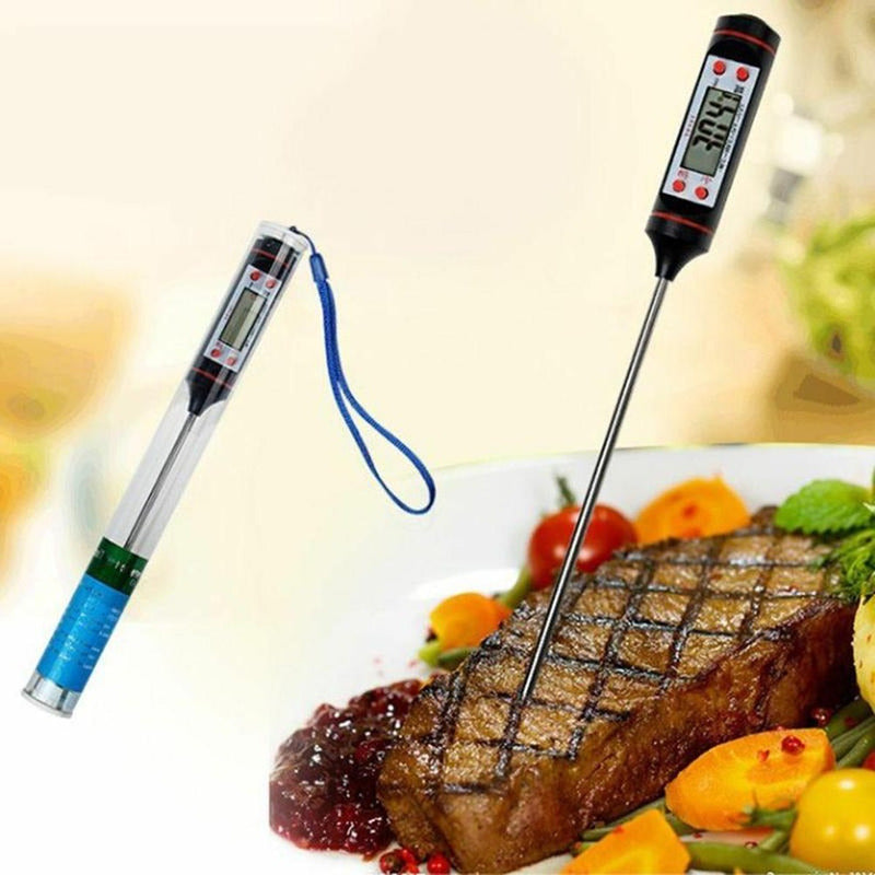 Pack X2 Termometro Carnes Sonda Digital Cocina Termómetro