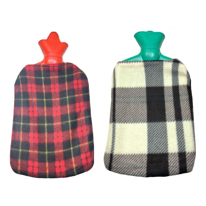 Guatero Con Funda Polar Guateros De Agua Caliente Manos Pies